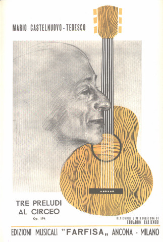 CASTELNUOVO T. Mario (1895-1968 Italia)<br><br>Tre preludi al Circeo op.194 (Caliendo)