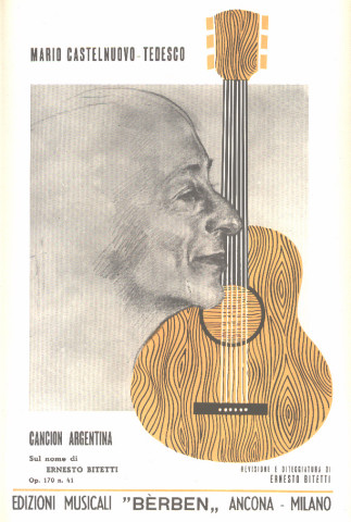 CASTELNUOVO T. Mario (1895-1968 Italia)<br><br>Cancion argentina op.170 n.41