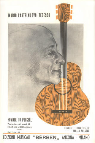 CASTELNUOVO T. Mario (1895-1968 Italia)<br><br>Homage to Purcell op.170 n.38