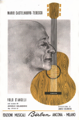 CASTELNUOVO T. Mario (1895-1968 Italia)<br><br>Volo d'angeli op.170 n.47