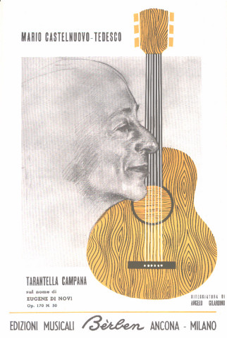 CASTELNUOVO T. Mario (1895-1968 Italia)<br><br>Tarantella campana op.170 n.50