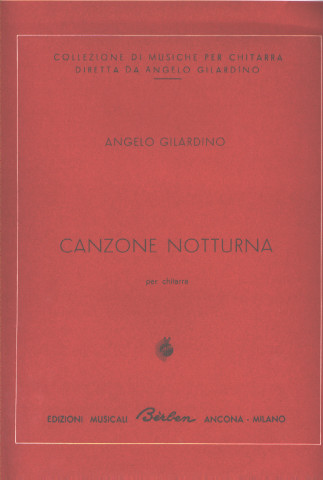 GILARDINO Angelo (1941- Italia)<br><br>Canzone notturna .