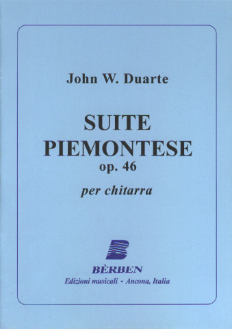 DUARTE John (1919- 2004 Inglaterra)<br><br>Suite piemontese op.46 (Gilardino)