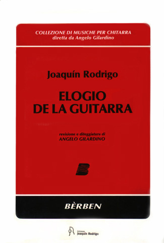 RODRIGO Joaquin (1901- 2000  Espa�a)<br><br>Elogio de la Guitarra
