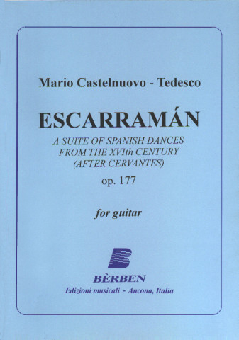 CASTELNUOVO T. Mario (1895-1968 Italia)<br><br>Escarraman op.177