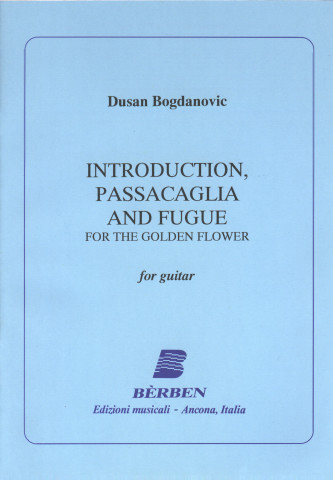 BOGDANOVIC Dusan (1955- Yugoslavia)<br><br>Introduction, passacaglia and fugue