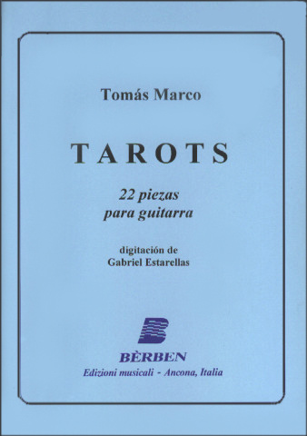 MARCO Tomas (1942- Espa�a)<br><br>Tarots. 22 piezas para guitarra (Estarellas).