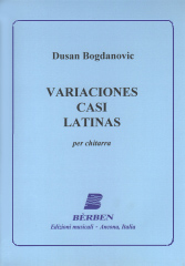 BOGDANOVIC Dusan (1955- Yugoslavia)<br><br>Variaciones casi latinas .