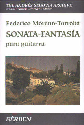 MORENO T. Federico (1891-1982 Espa�a)<br><br>Sonata-fantasia (para guitarra).