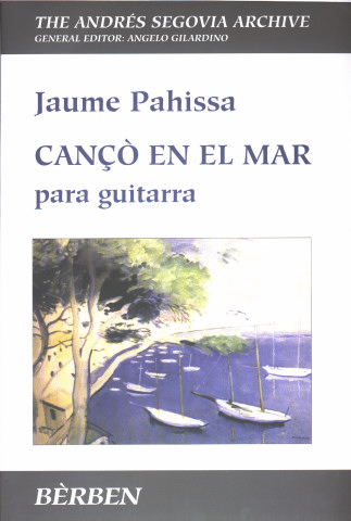 PAHISSA Jaime (1880-1969 Espa�a)<br><br>Canc� en el mar (para guitarra).