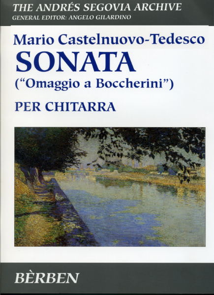 CASTELNUOVO T. Mario (1895-1968 Italia)<br><br>Sonata ("Omaggio a Boccherini")