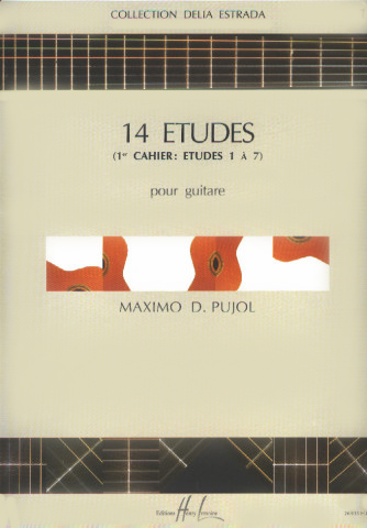 PUJOL Maximo (1957- Argentina)<br><br>Etudes (14) Vol.1