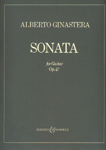 GINASTERA Alberto (1916-1983 Argentina)<br><br>Sonata op. 47
