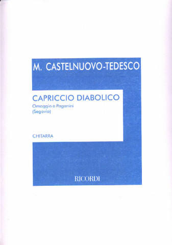 CASTELNUOVO T. Mario (1895-1968 Italia)<br><br>Capriccio Diabolico