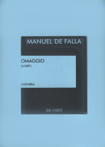 FALLA Manuel de (1876-1946 Espaa)<br><br>Omaggio